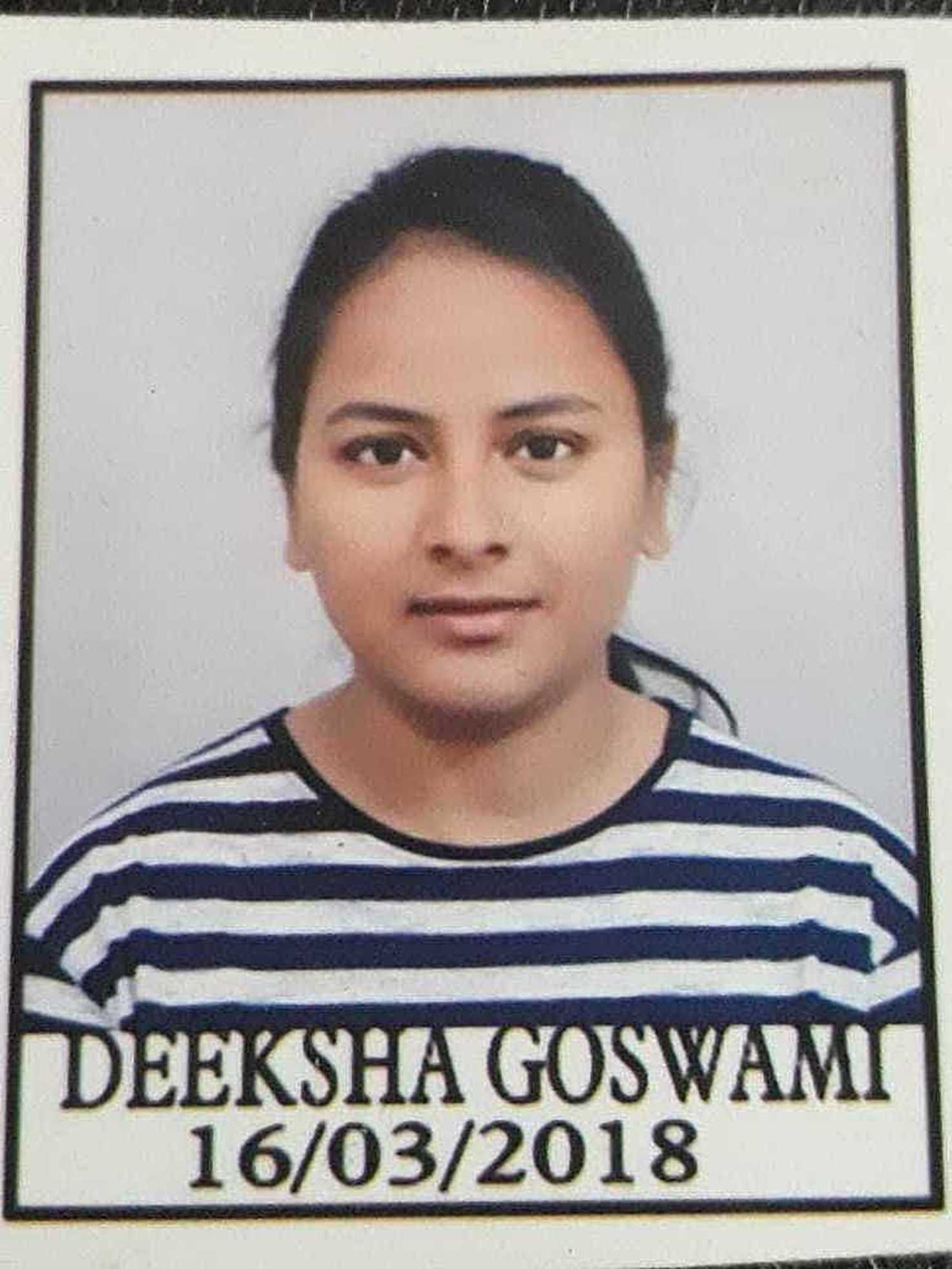 DEEKSHA GOSWAMI